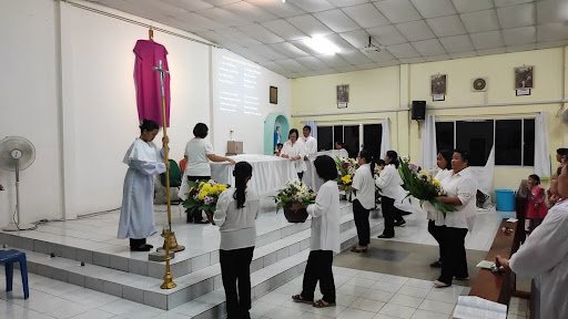 Gereja Katolik St.Yohanes Rasul Penulis Injil Kiulu Baru Lumat Beaufort/Membakut