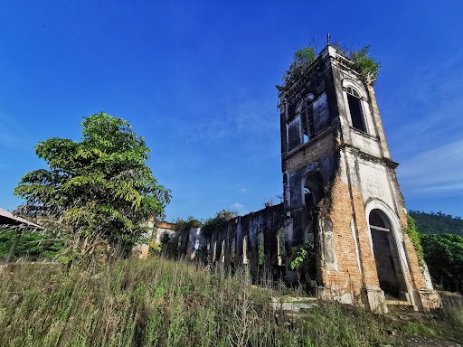 Church of the Sacred Heart of Jesus, Pagar Tras (1882)